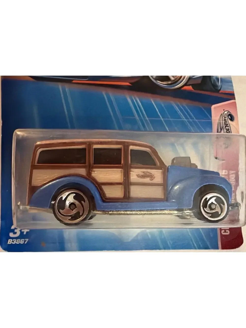 Hot Wheels 40s Woody Crank Itz 4/5 Die-Cast Car Model No. 146 New Sealed Collect